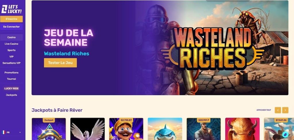 Let's Lucky Casino jeu semaine